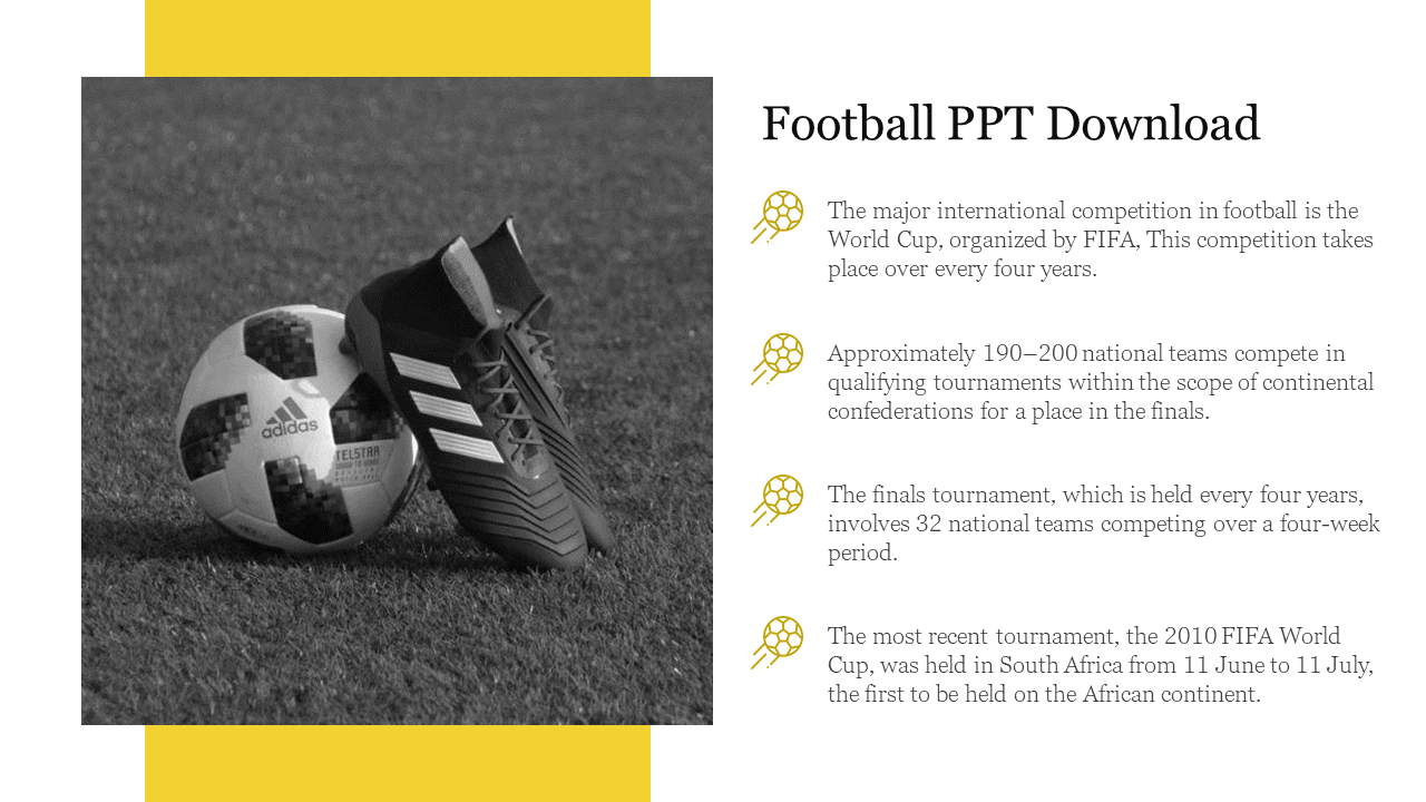 Football PowerPoint Template Download Google Slides